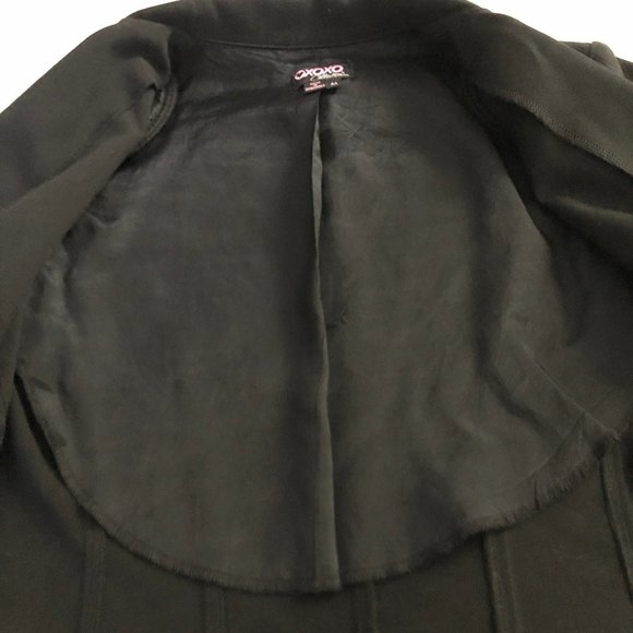 XOXO Women's Light Weight Black Blazer - Picture 4 of 4
